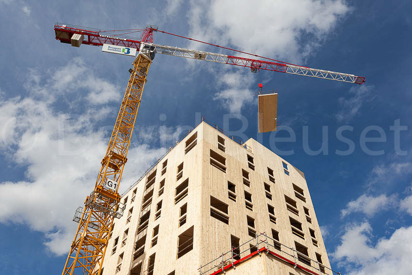 Altibois finalise son intervention sur le plus haut bâtiment en bois de France !